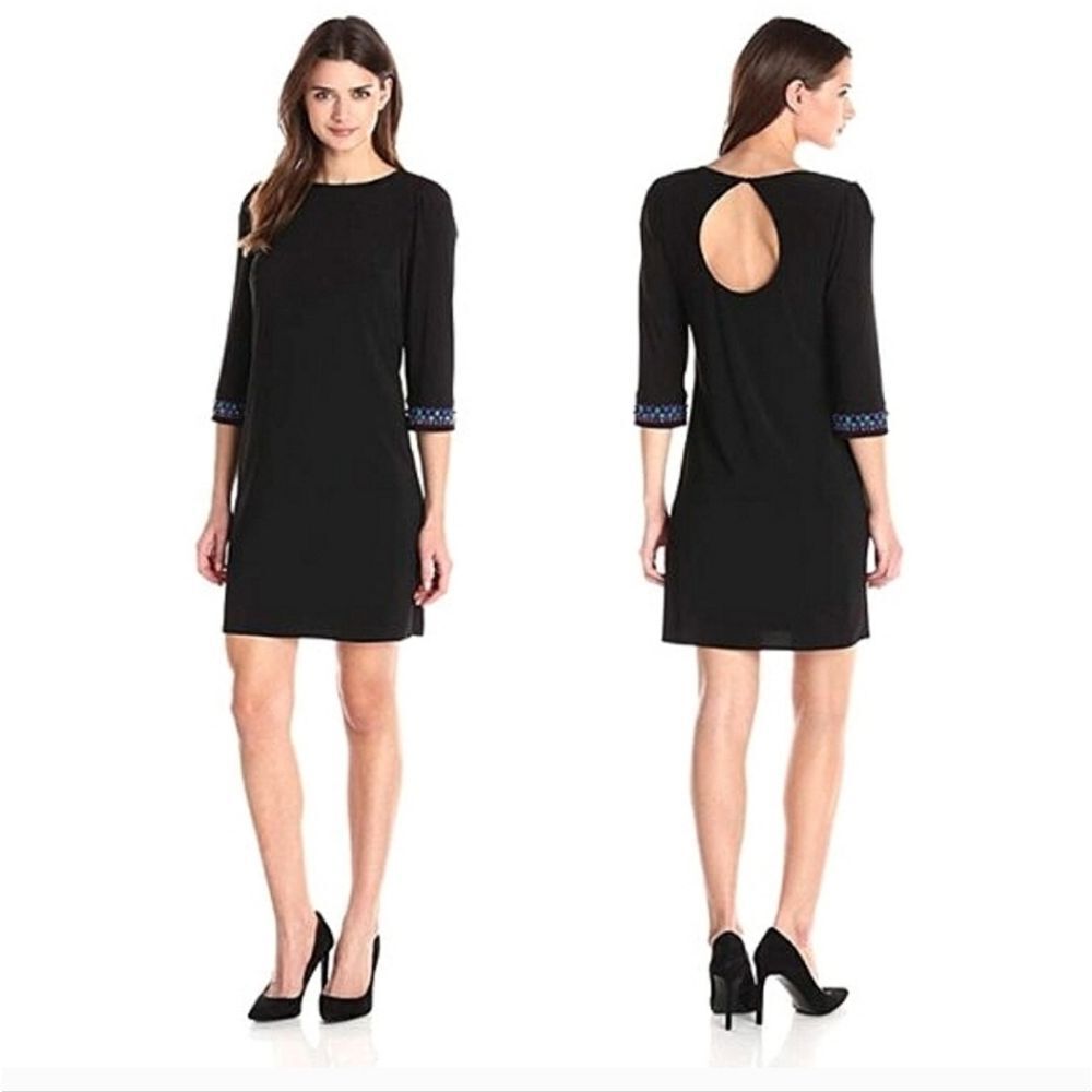 NWT. Laundry by Shelli Segal Black Dress.LBD